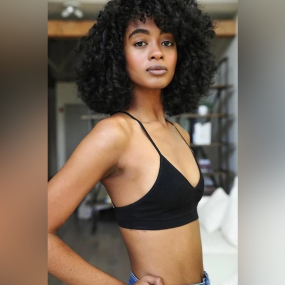 🖤HP 🎉Dream Catcher Crescent Moon Tattoo Illusion Bralette / Bra Top NWT - Picture 5 of 8